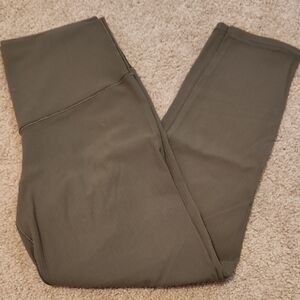 Like New - Aerie Olive Rib Leggings - L